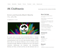 Tablet Screenshot of clubhausia.fsrvv.de